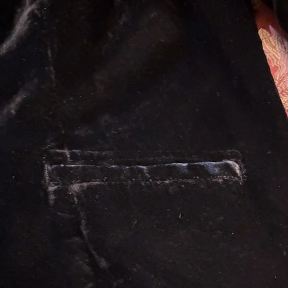 J. Jill Black Velvet Blazer - Picture 3 of 3